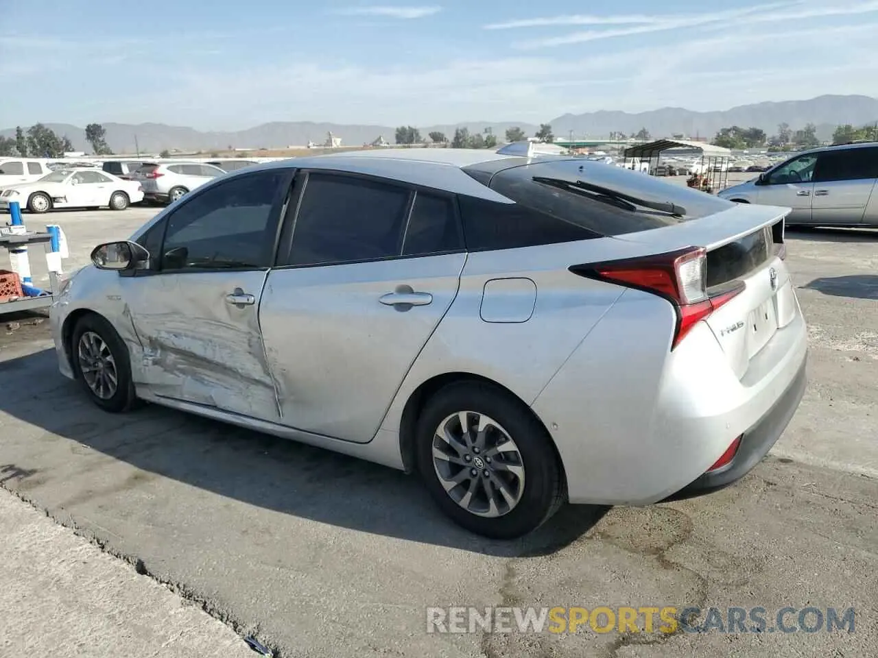 2 Photograph of a damaged car JTDKAMFUXM3134364 TOYOTA PRIUS 2021