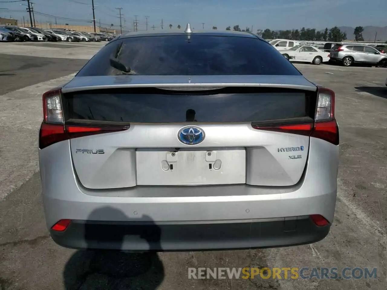 6 Photograph of a damaged car JTDKAMFUXM3134364 TOYOTA PRIUS 2021