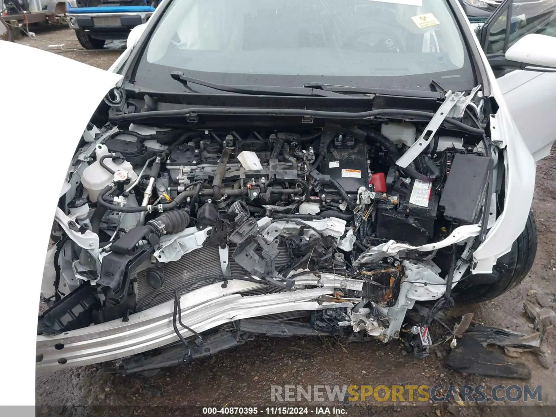 10 Photograph of a damaged car JTDKAMFUXM3137233 TOYOTA PRIUS 2021