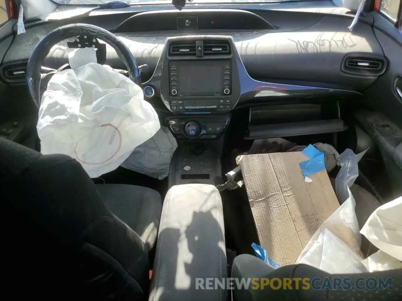 8 Photograph of a damaged car JTDKAMFUXM3148409 TOYOTA PRIUS 2021