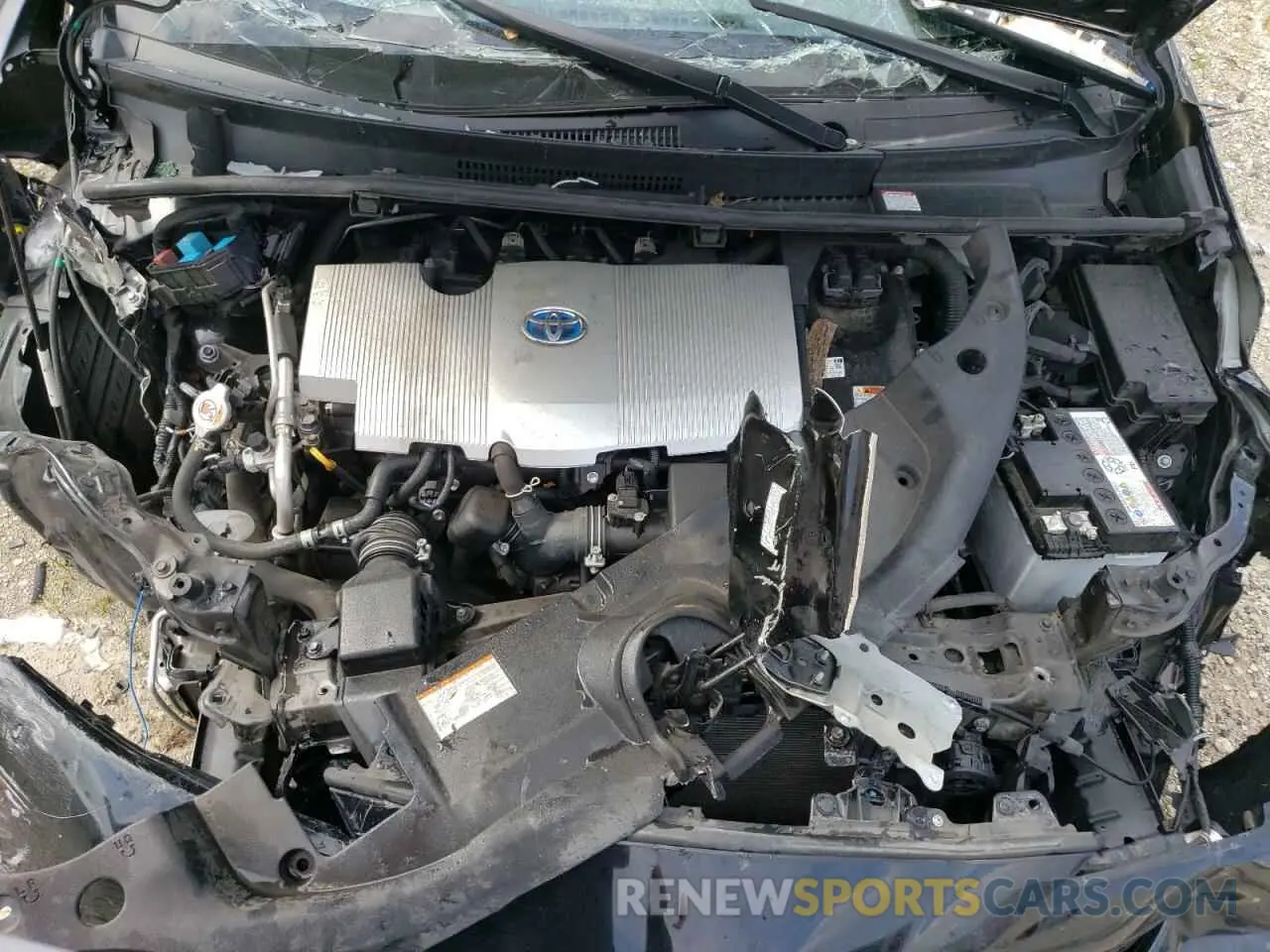 11 Photograph of a damaged car JTDKAMFUXM3148958 TOYOTA PRIUS 2021