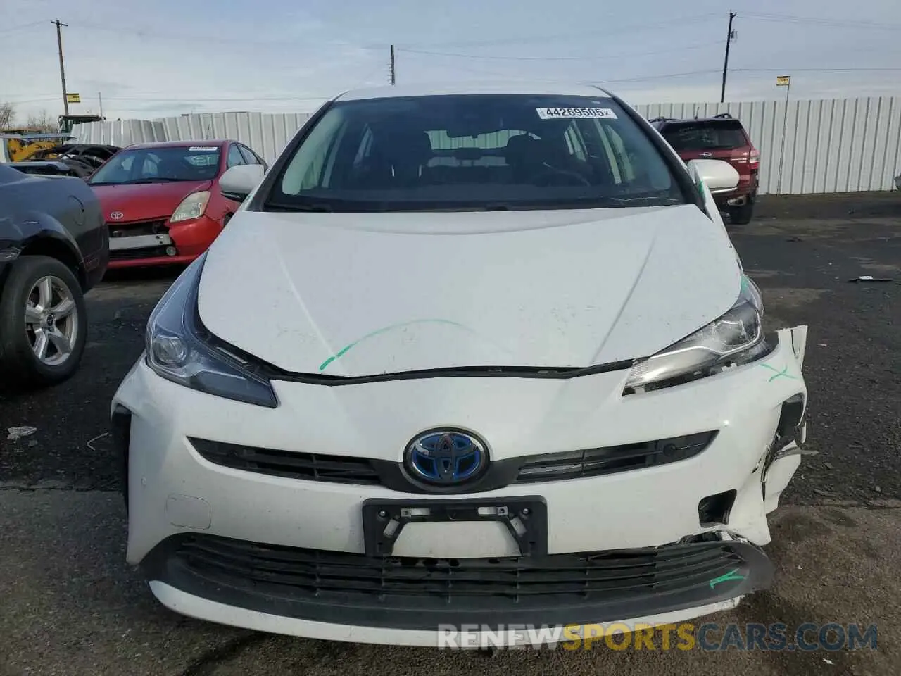 5 Photograph of a damaged car JTDKAMFUXM3149611 TOYOTA PRIUS 2021