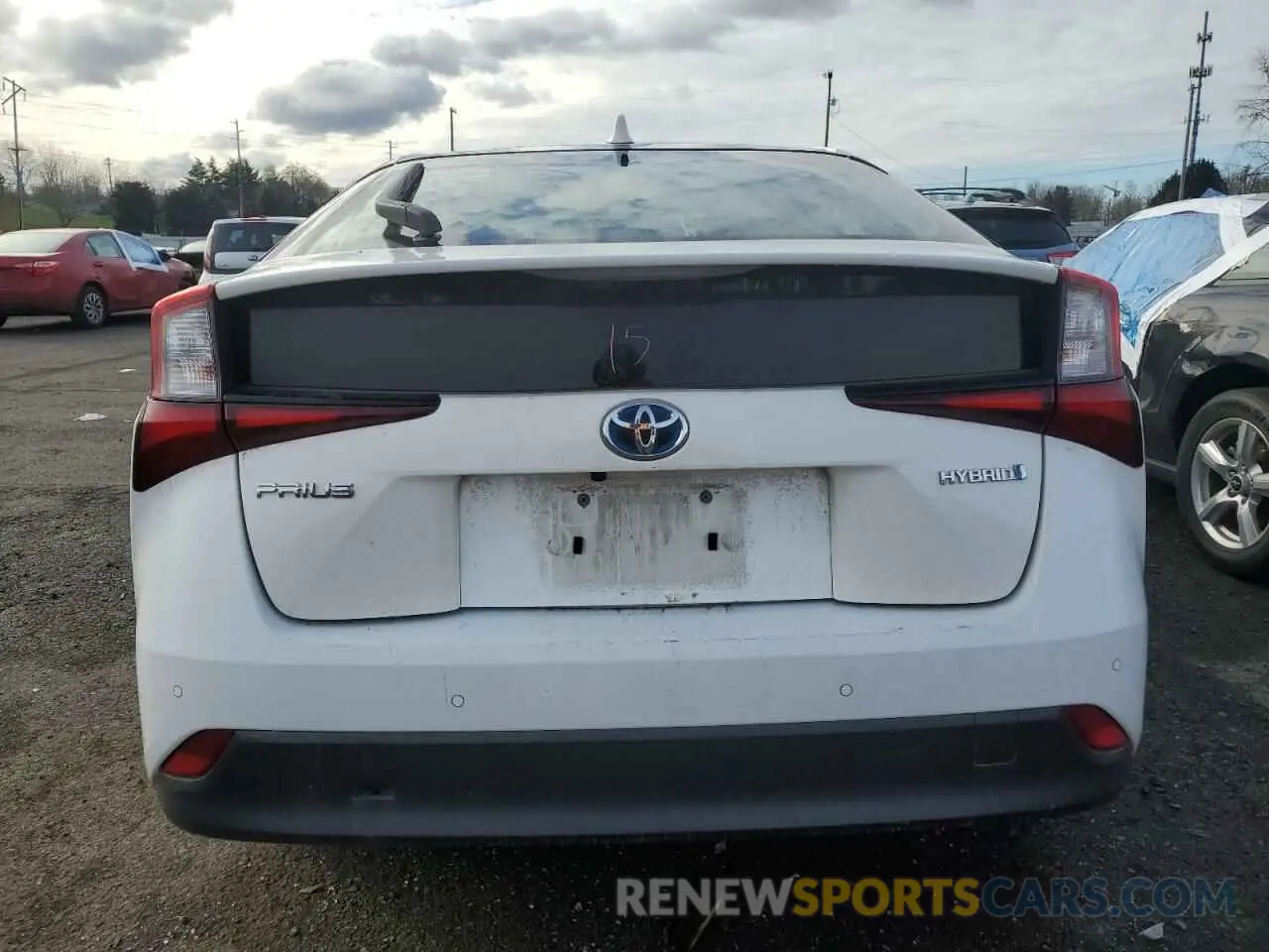 6 Photograph of a damaged car JTDKAMFUXM3149611 TOYOTA PRIUS 2021