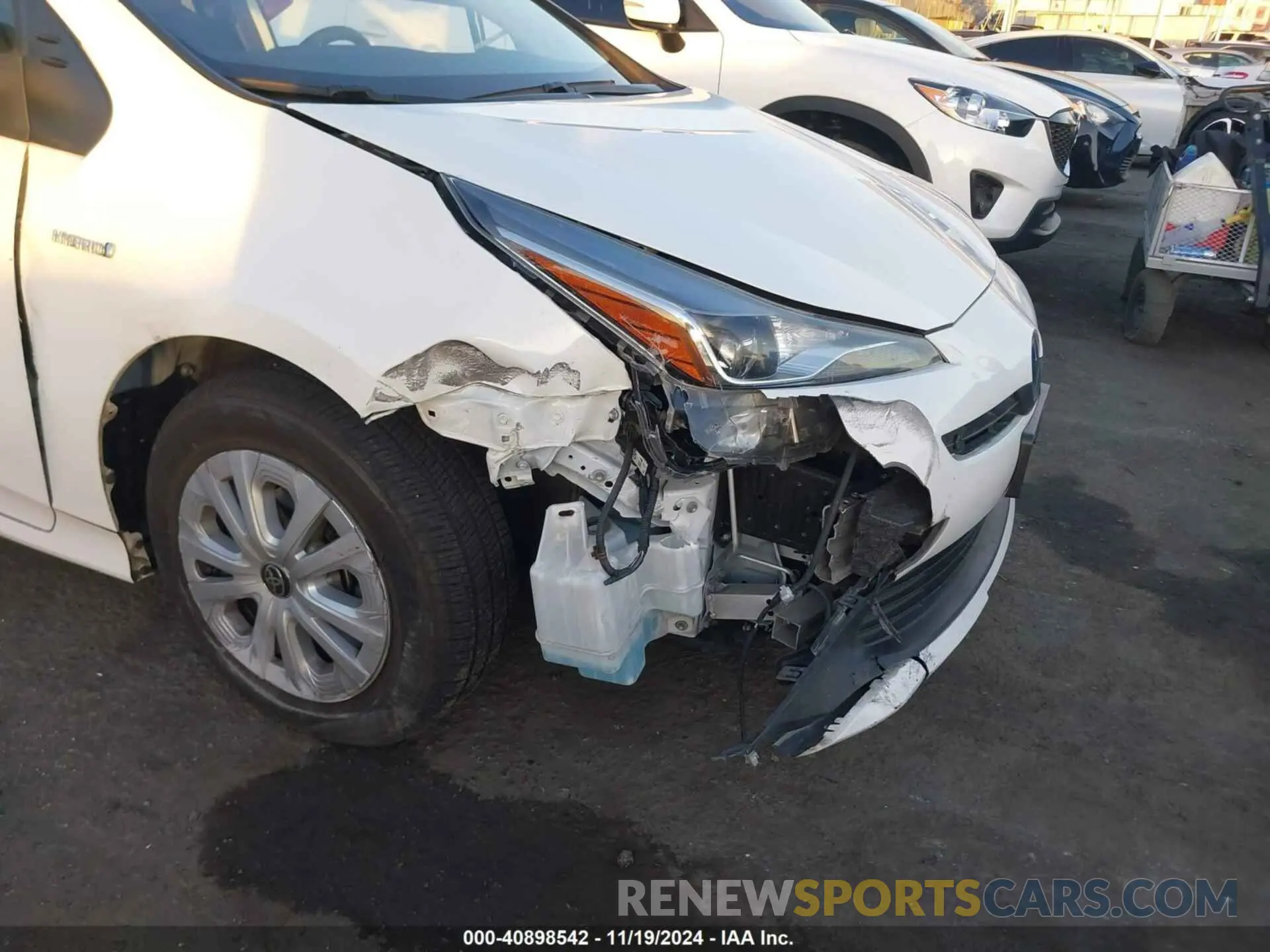 6 Photograph of a damaged car JTDKAMFUXM3149771 TOYOTA PRIUS 2021