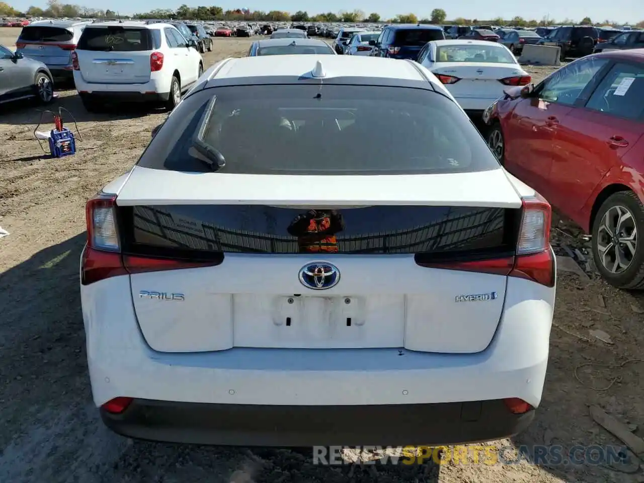 6 Photograph of a damaged car JTDKAMFUXM3150371 TOYOTA PRIUS 2021