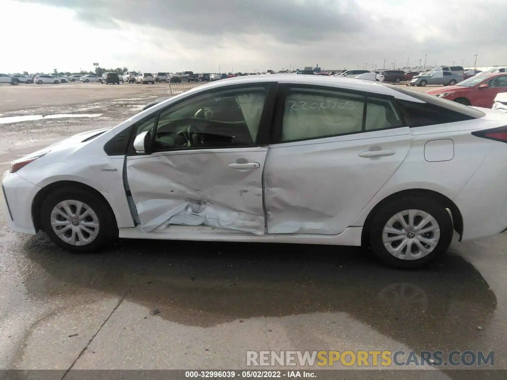 6 Photograph of a damaged car JTDKAMFUXM3151844 TOYOTA PRIUS 2021