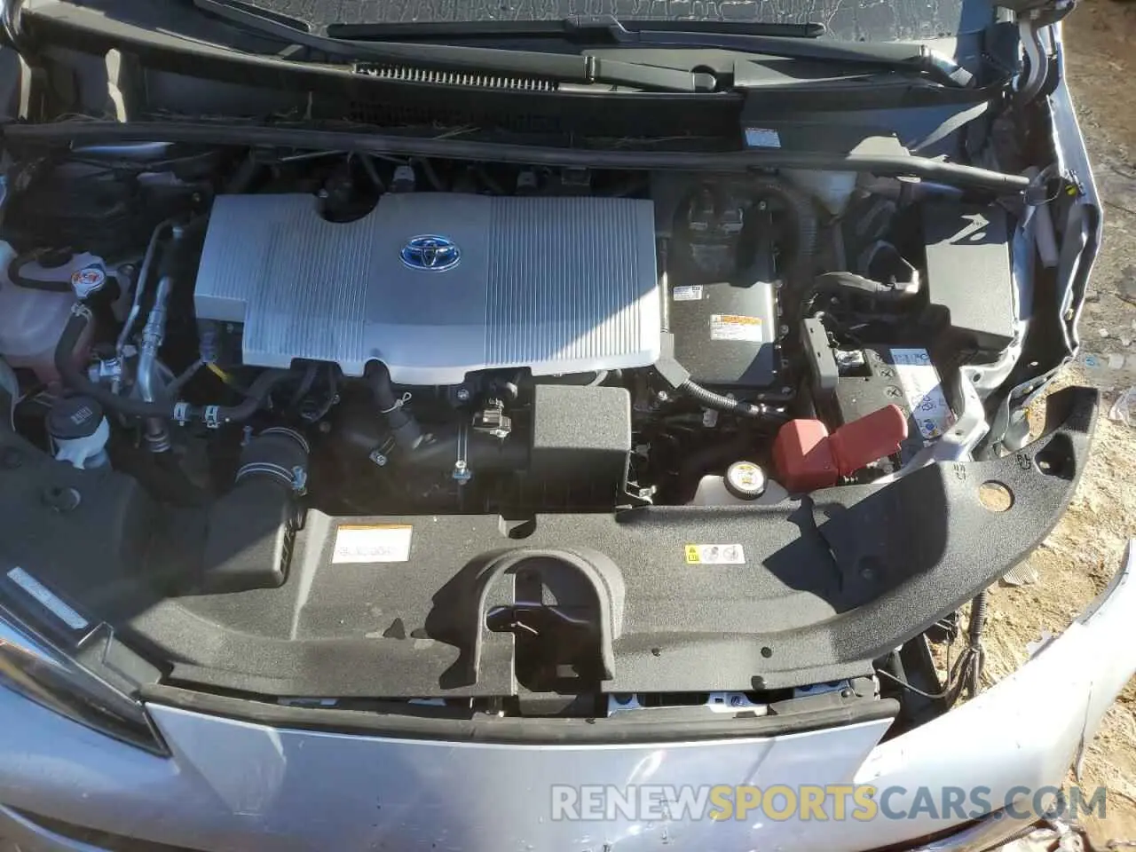 11 Photograph of a damaged car JTDKAMFUXM3153061 TOYOTA PRIUS 2021