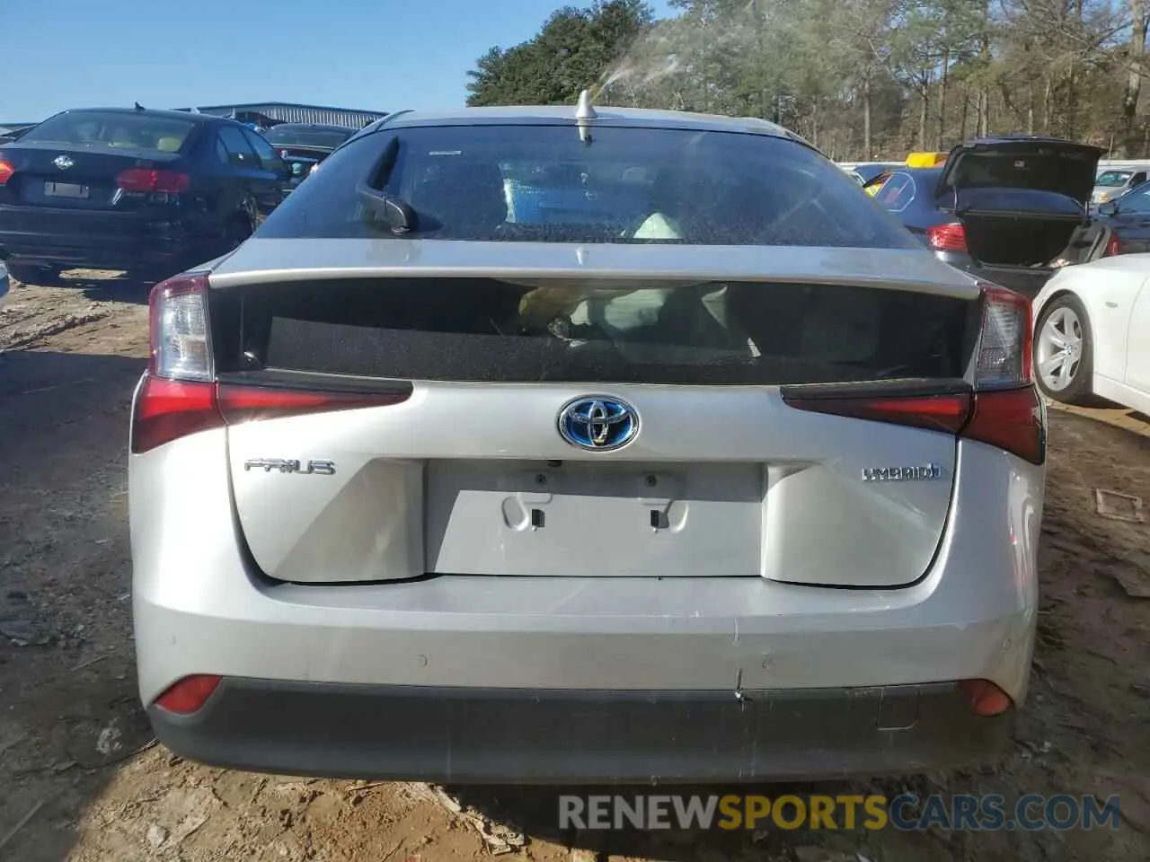 6 Photograph of a damaged car JTDKAMFUXM3153061 TOYOTA PRIUS 2021
