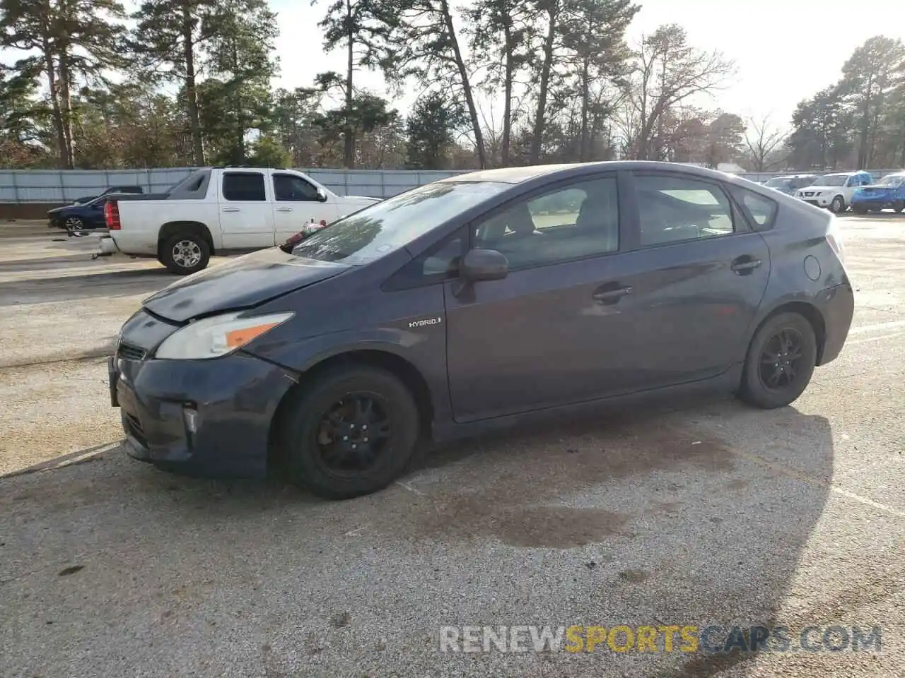 1 Photograph of a damaged car JTDKN3DU5C5473778 TOYOTA PRIUS 2021