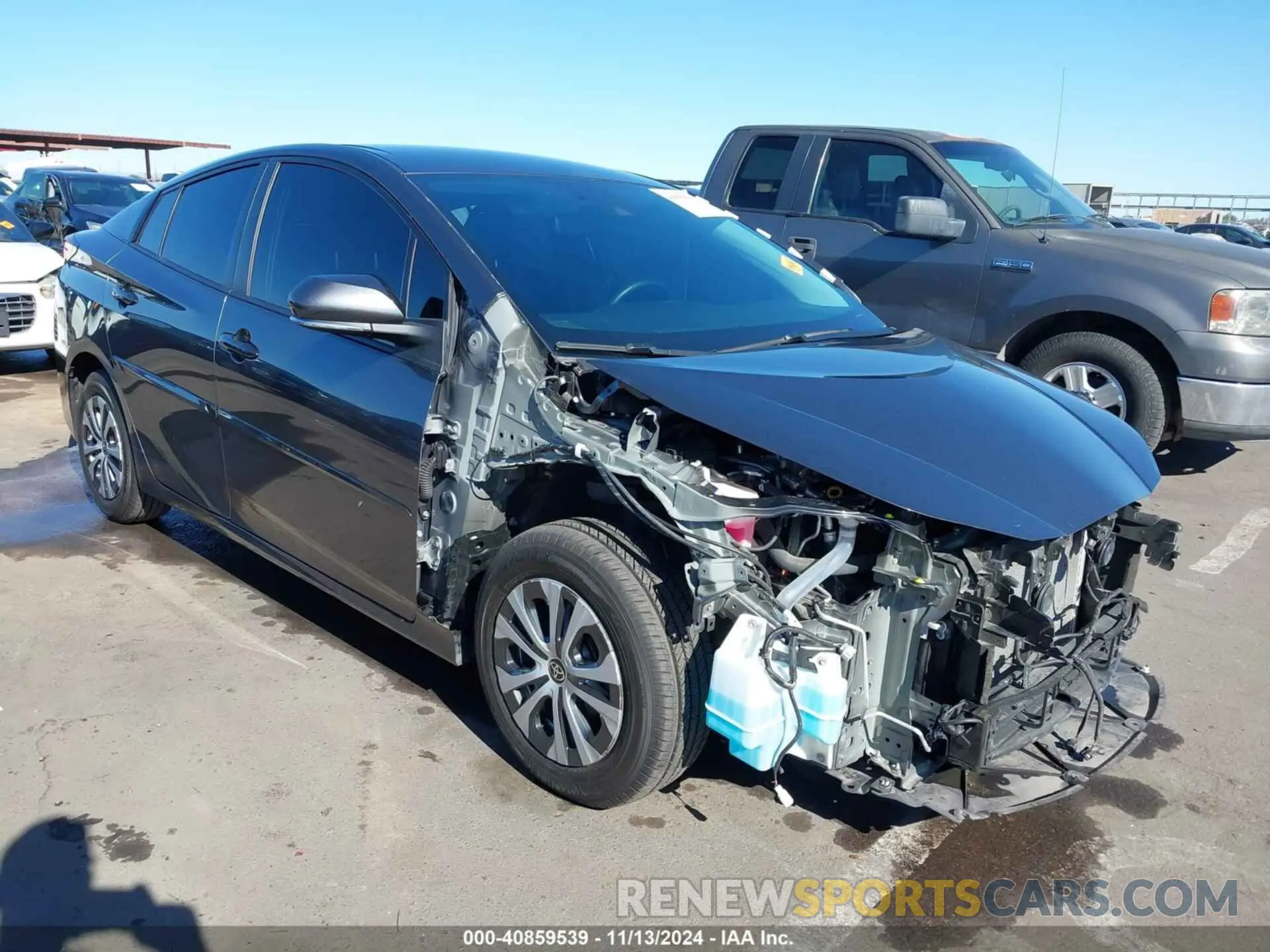 1 Photograph of a damaged car JTDL9MFU1M3022890 TOYOTA PRIUS 2021