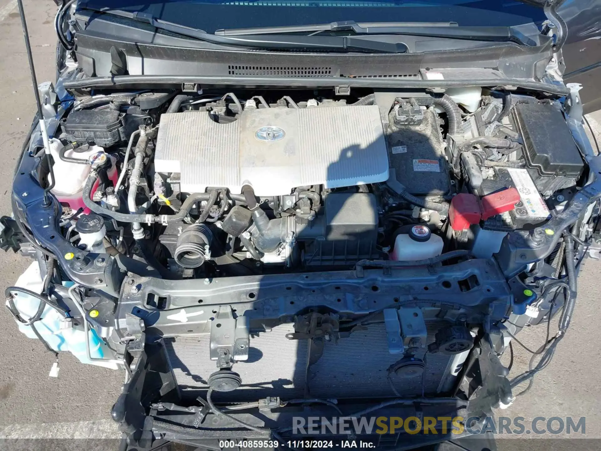 10 Photograph of a damaged car JTDL9MFU1M3022890 TOYOTA PRIUS 2021