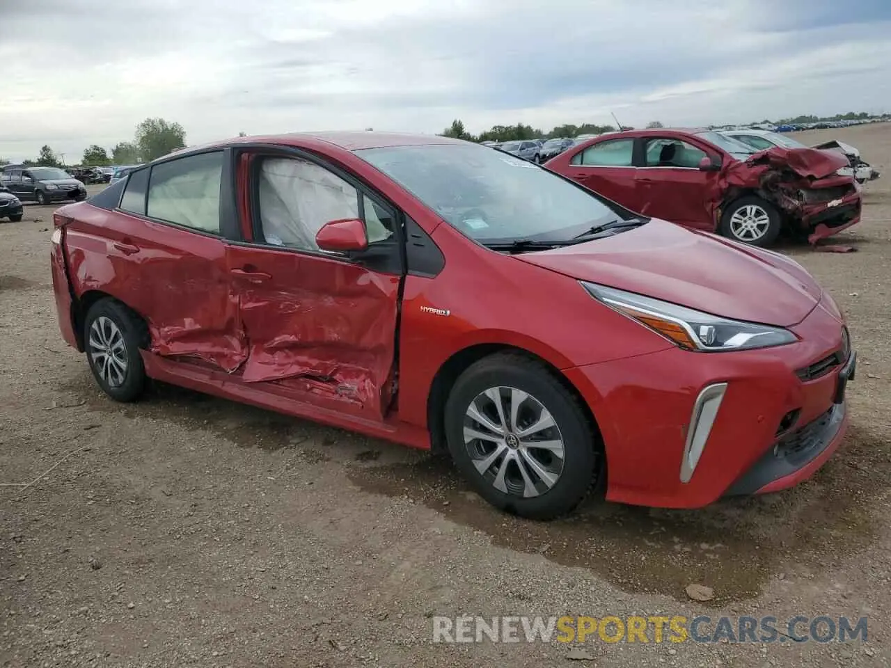 4 Photograph of a damaged car JTDL9MFU1M3027751 TOYOTA PRIUS 2021