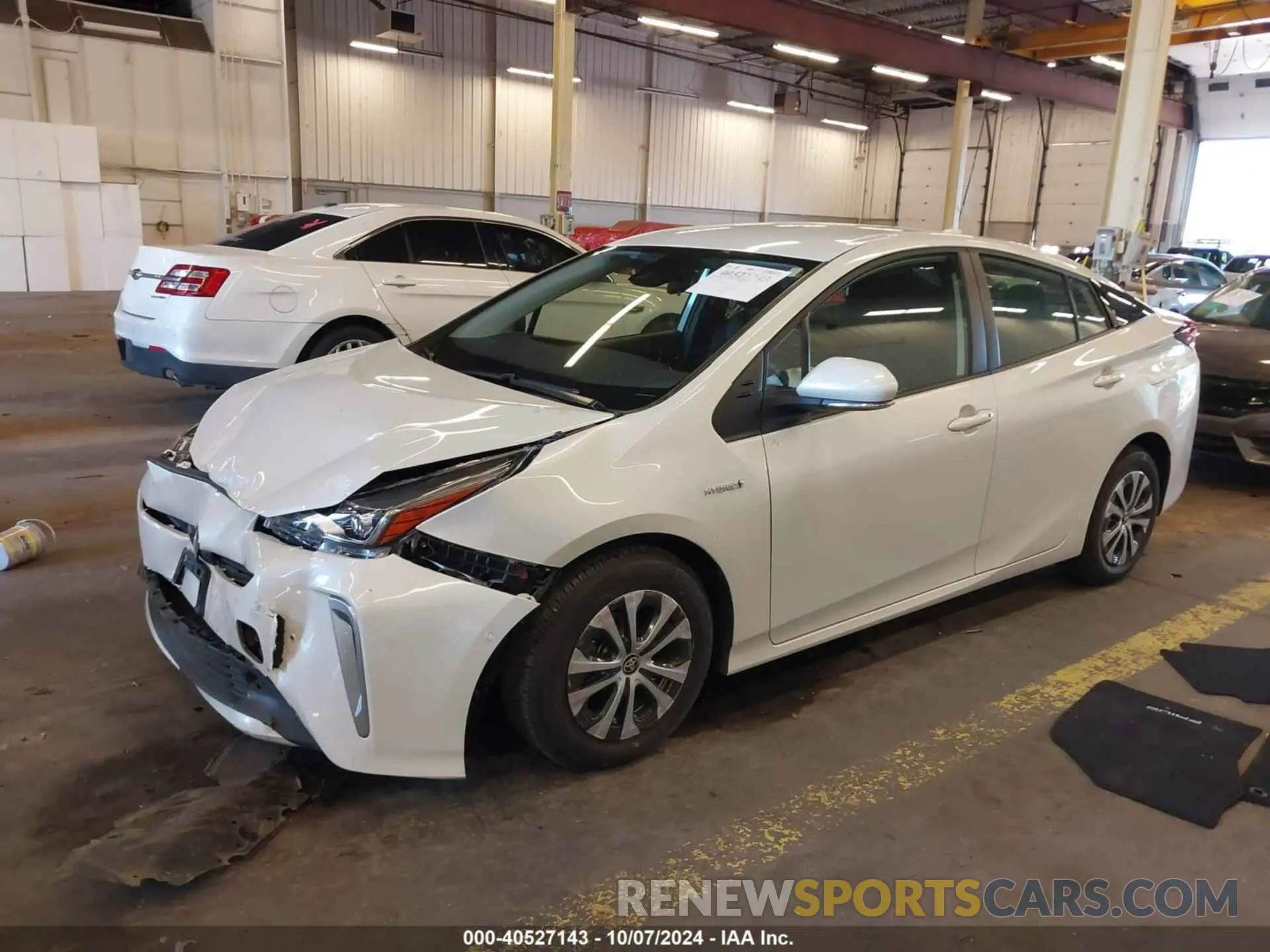 2 Photograph of a damaged car JTDL9MFU1M3028916 TOYOTA PRIUS 2021
