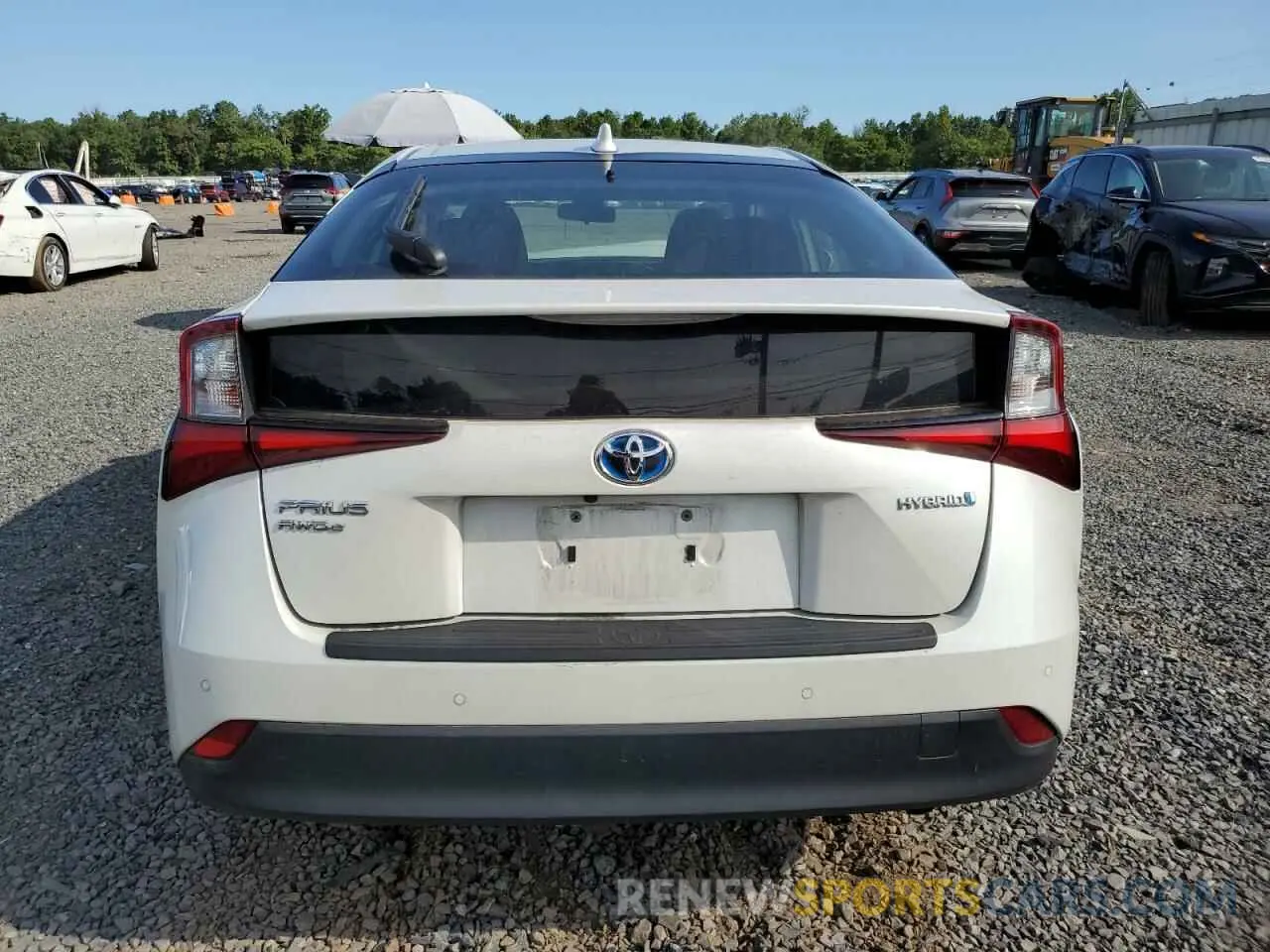 6 Photograph of a damaged car JTDL9MFU1M3031184 TOYOTA PRIUS 2021
