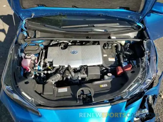 11 Photograph of a damaged car JTDL9MFU3M3023801 TOYOTA PRIUS 2021