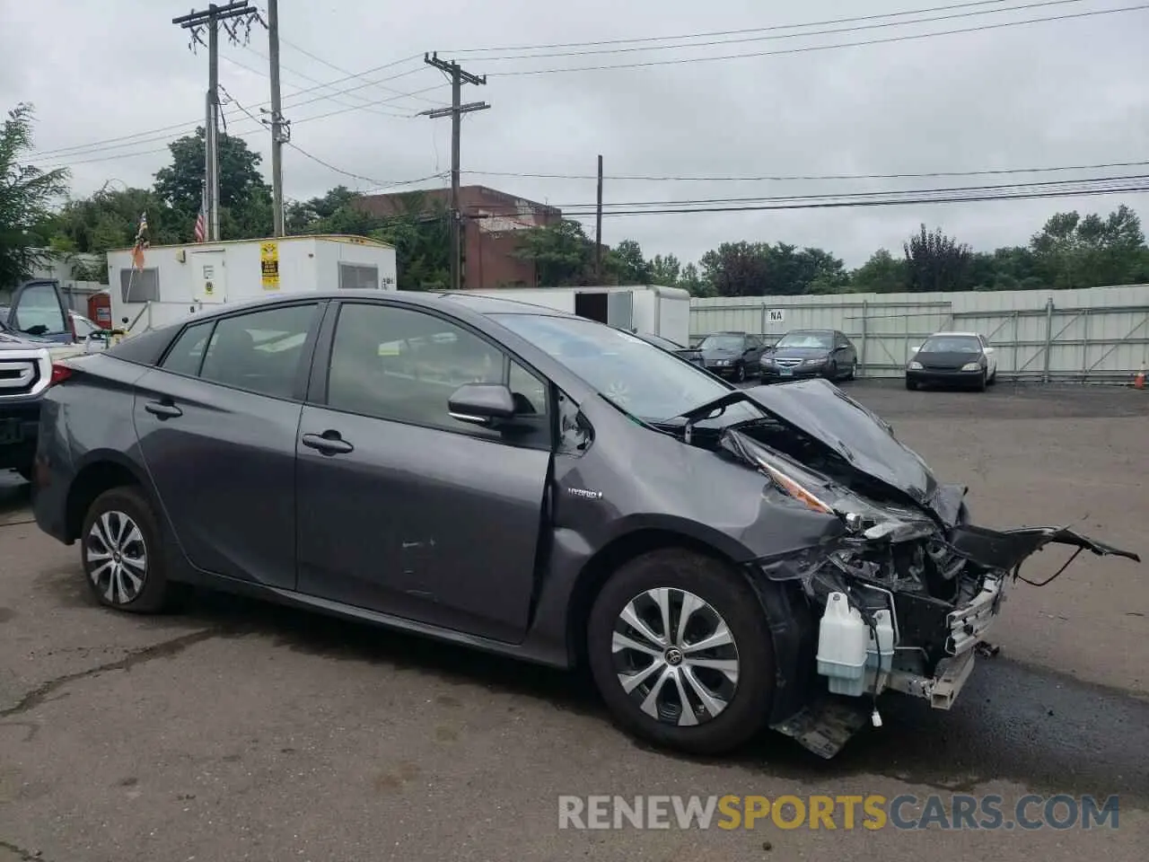 4 Photograph of a damaged car JTDL9MFU3M3024172 TOYOTA PRIUS 2021