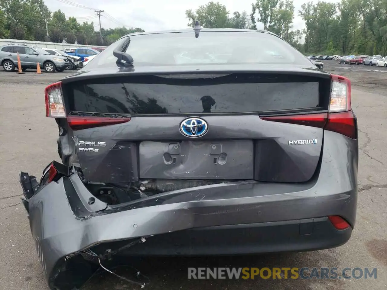 6 Photograph of a damaged car JTDL9MFU3M3024172 TOYOTA PRIUS 2021