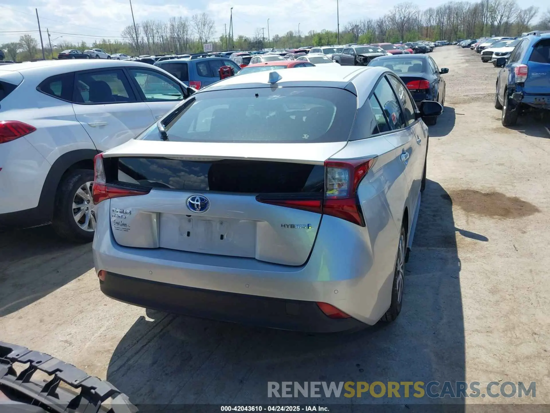 16 Photograph of a damaged car JTDL9MFU3M3028805 TOYOTA PRIUS 2021