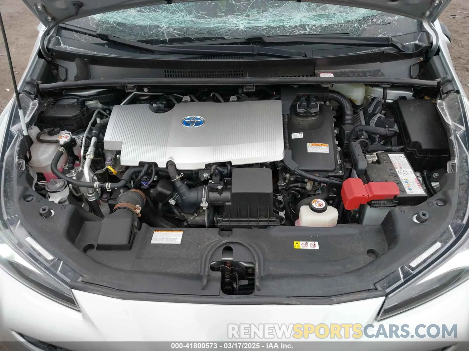 10 Photograph of a damaged car JTDL9MFU4M3028389 TOYOTA PRIUS 2021