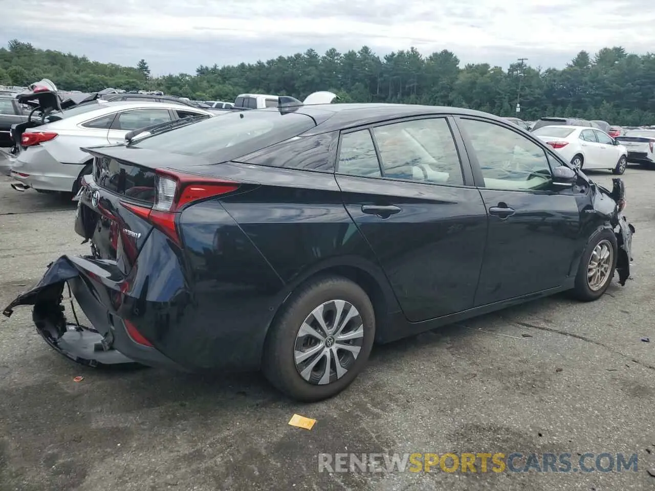 3 Photograph of a damaged car JTDL9MFU4M3028442 TOYOTA PRIUS 2021