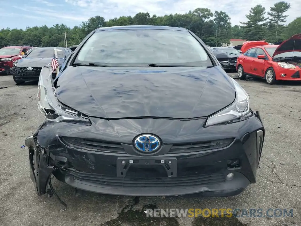 5 Photograph of a damaged car JTDL9MFU4M3028442 TOYOTA PRIUS 2021