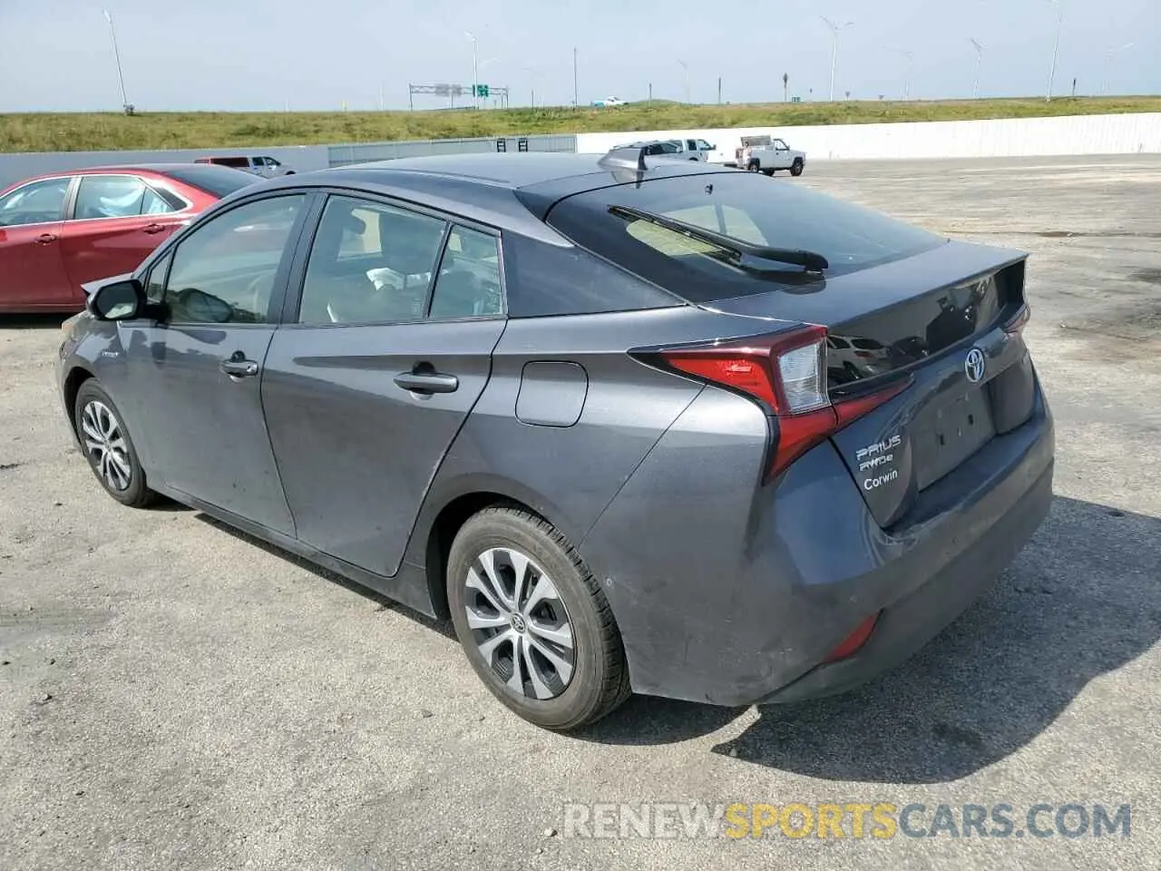 2 Photograph of a damaged car JTDL9MFU5M3022990 TOYOTA PRIUS 2021