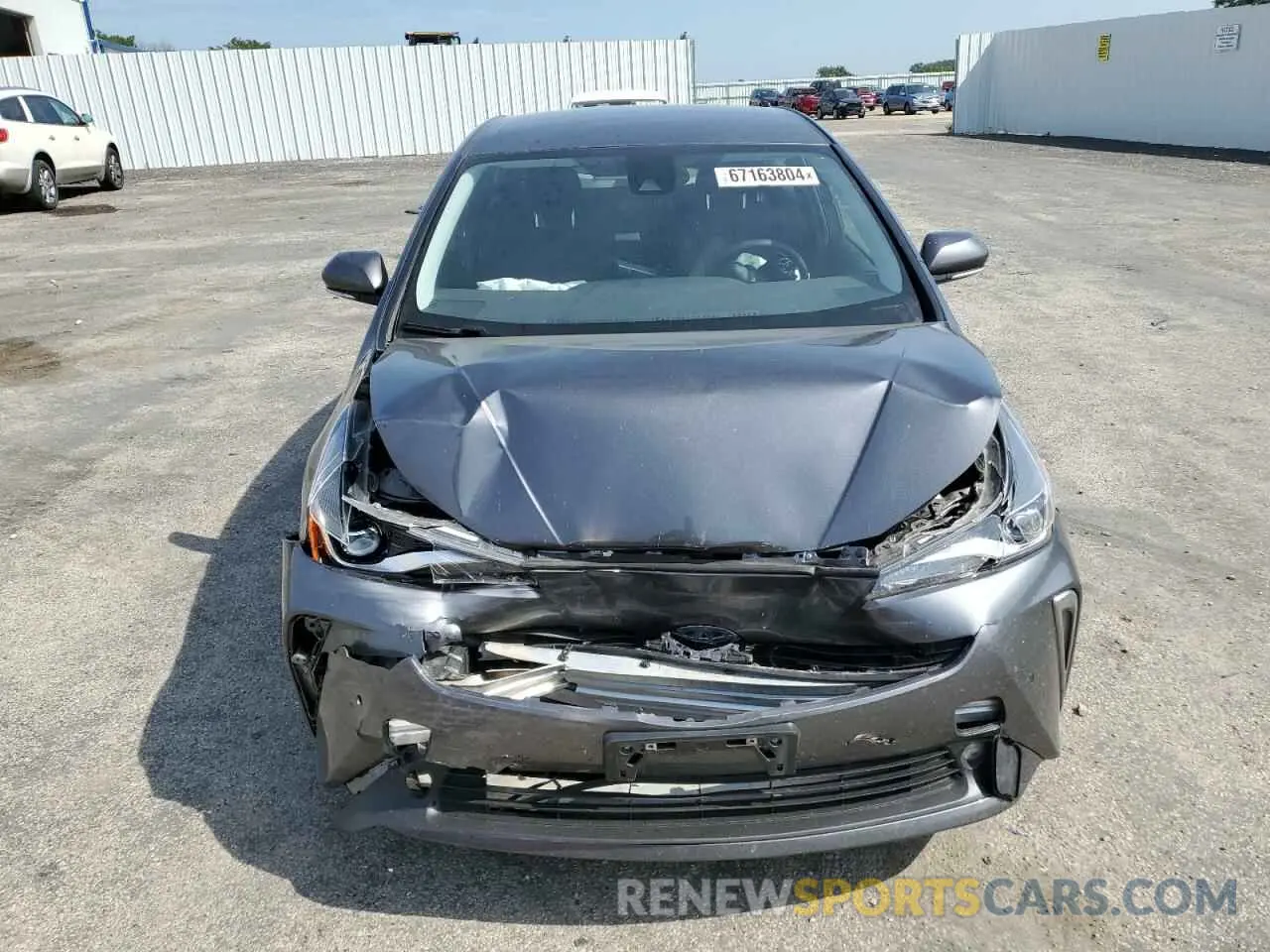 5 Photograph of a damaged car JTDL9MFU5M3022990 TOYOTA PRIUS 2021