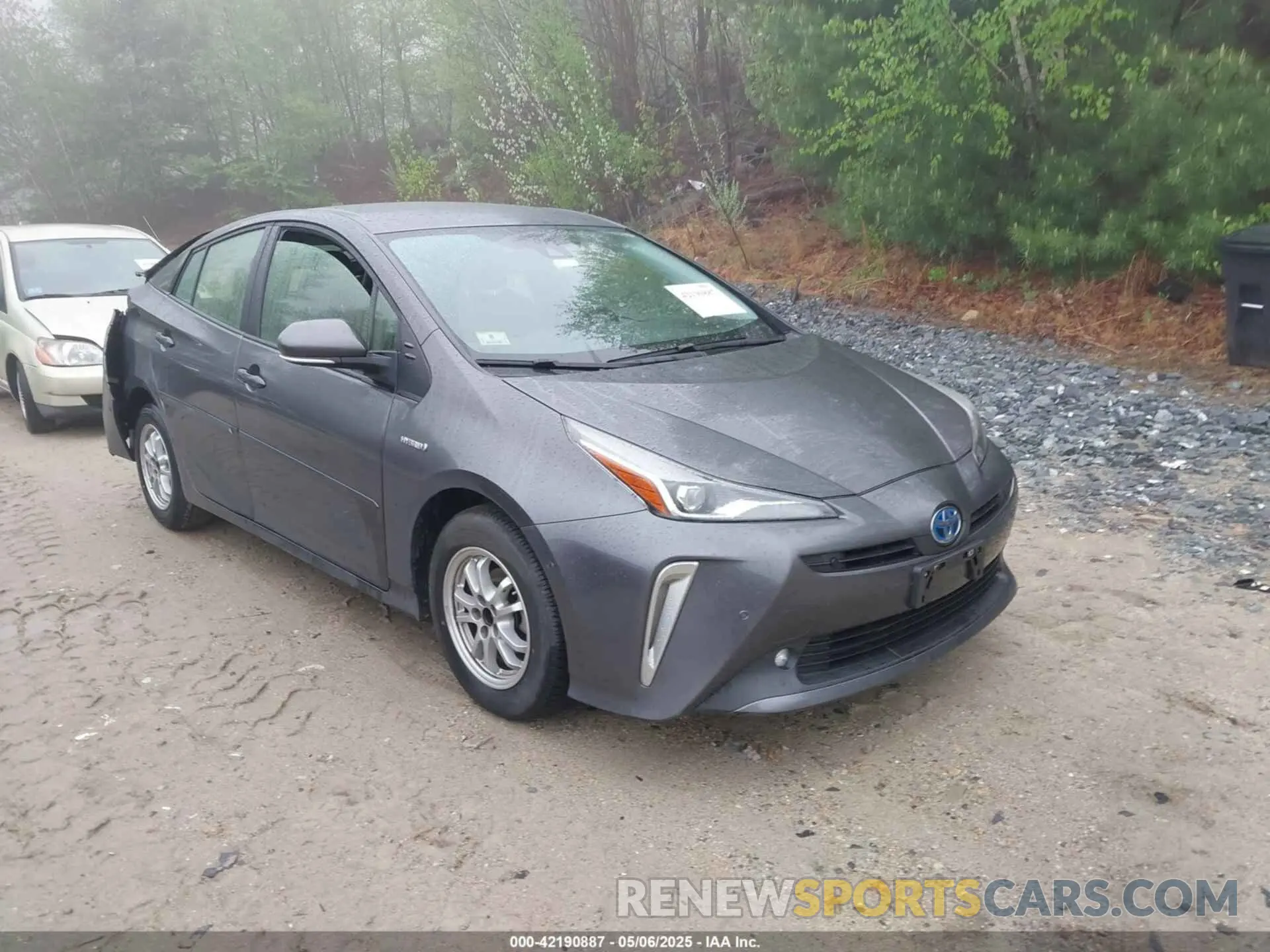 1 Photograph of a damaged car JTDL9MFU5M3023704 TOYOTA PRIUS 2021
