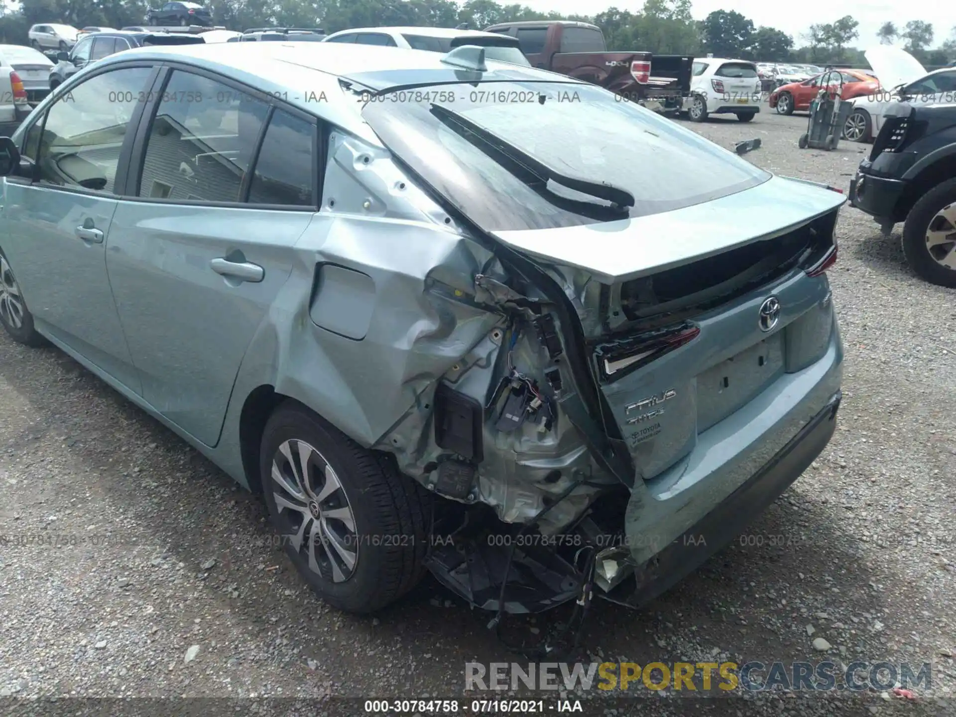 6 Photograph of a damaged car JTDL9MFU5M3025260 TOYOTA PRIUS 2021