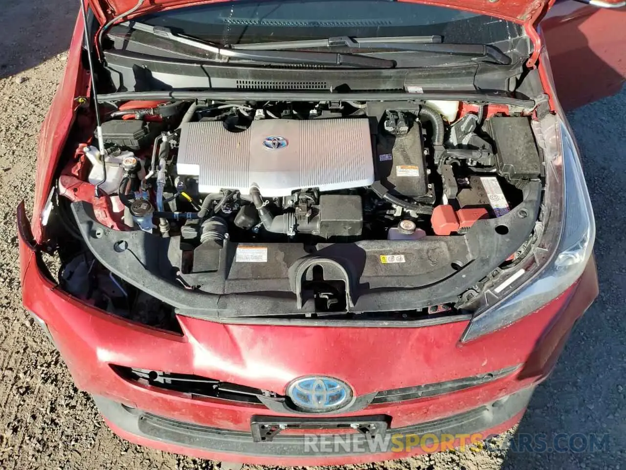 11 Photograph of a damaged car JTDL9MFU5M3029325 TOYOTA PRIUS 2021