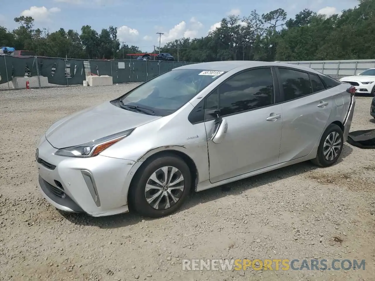 1 Photograph of a damaged car JTDL9MFU8M3024197 TOYOTA PRIUS 2021