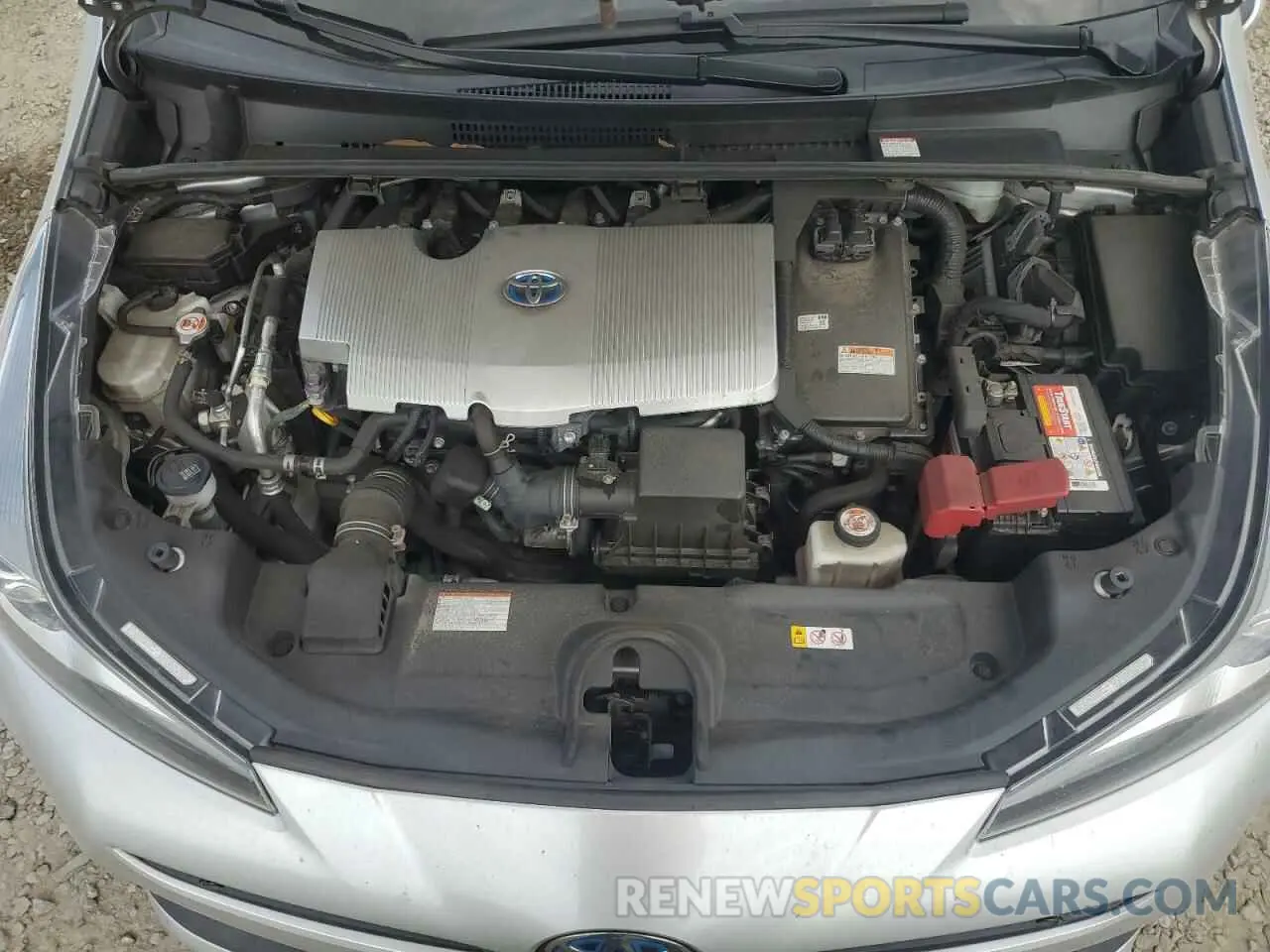 12 Photograph of a damaged car JTDL9MFU8M3024197 TOYOTA PRIUS 2021