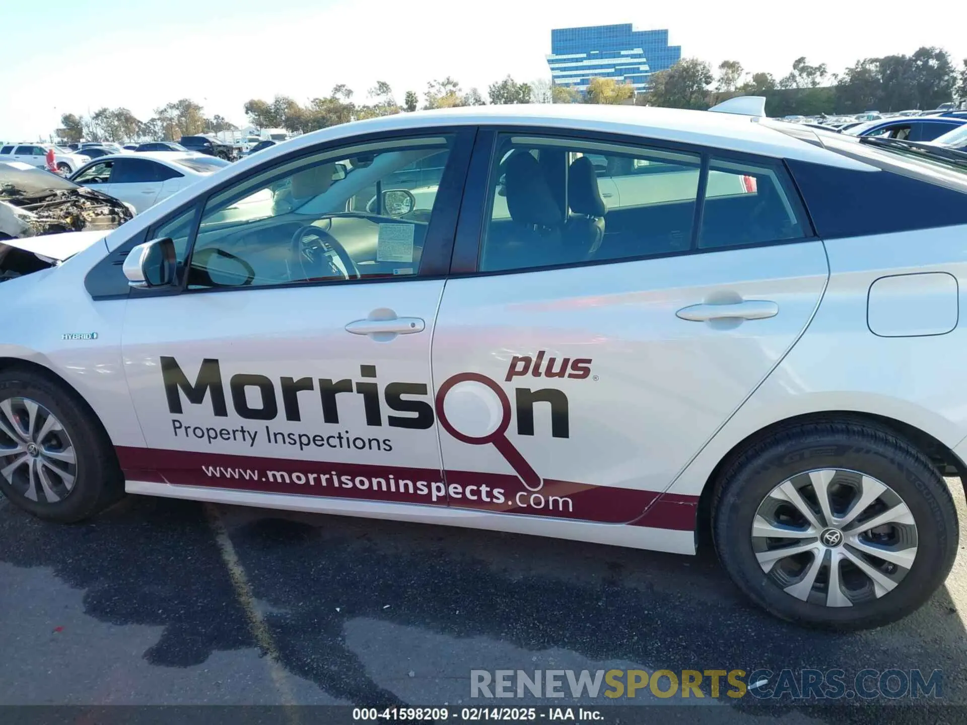 14 Photograph of a damaged car JTDL9MFU8M3027617 TOYOTA PRIUS 2021