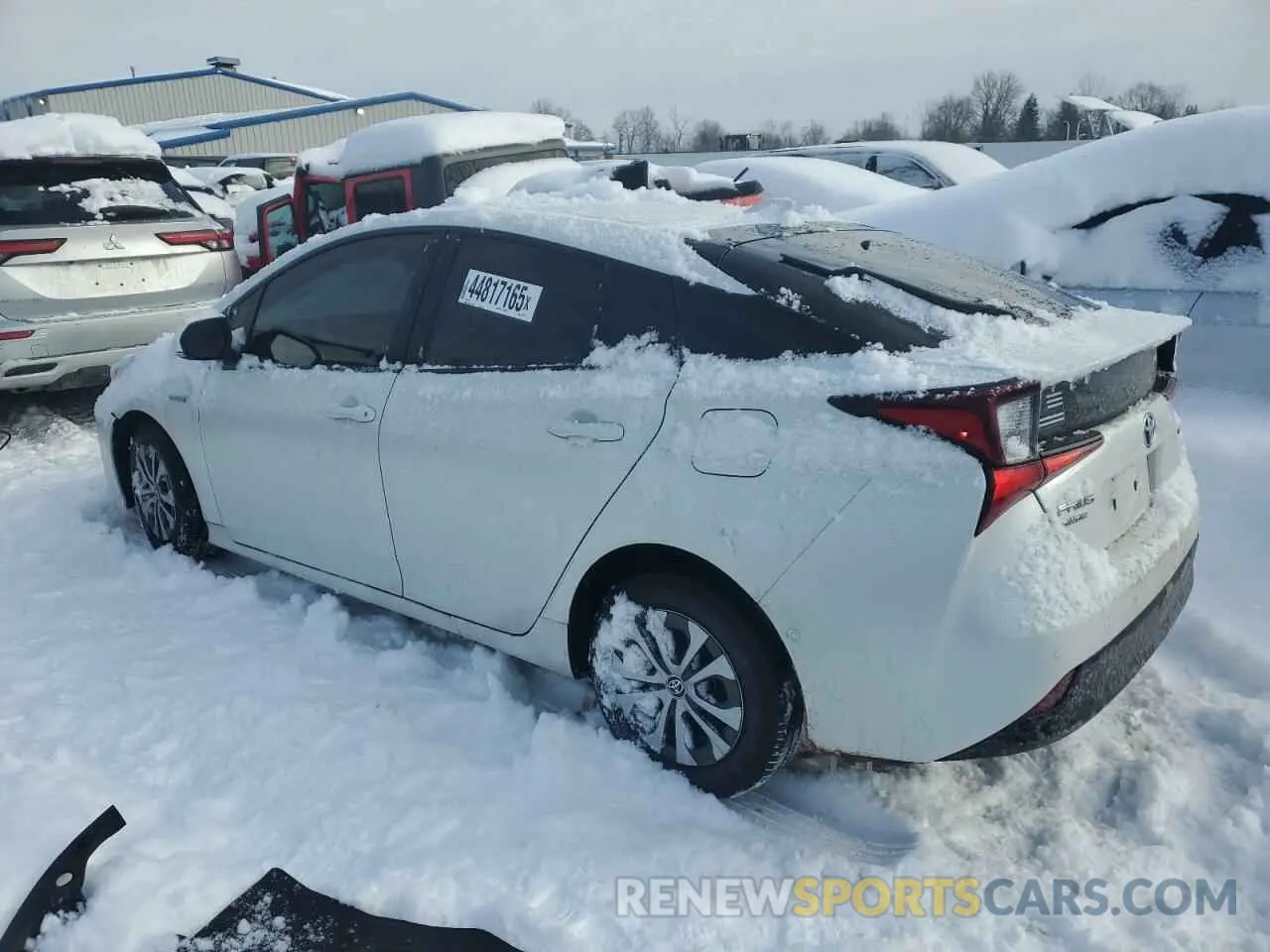 2 Photograph of a damaged car JTDL9MFU8M3027729 TOYOTA PRIUS 2021