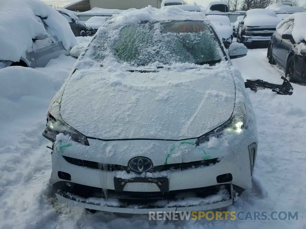 5 Photograph of a damaged car JTDL9MFU8M3027729 TOYOTA PRIUS 2021