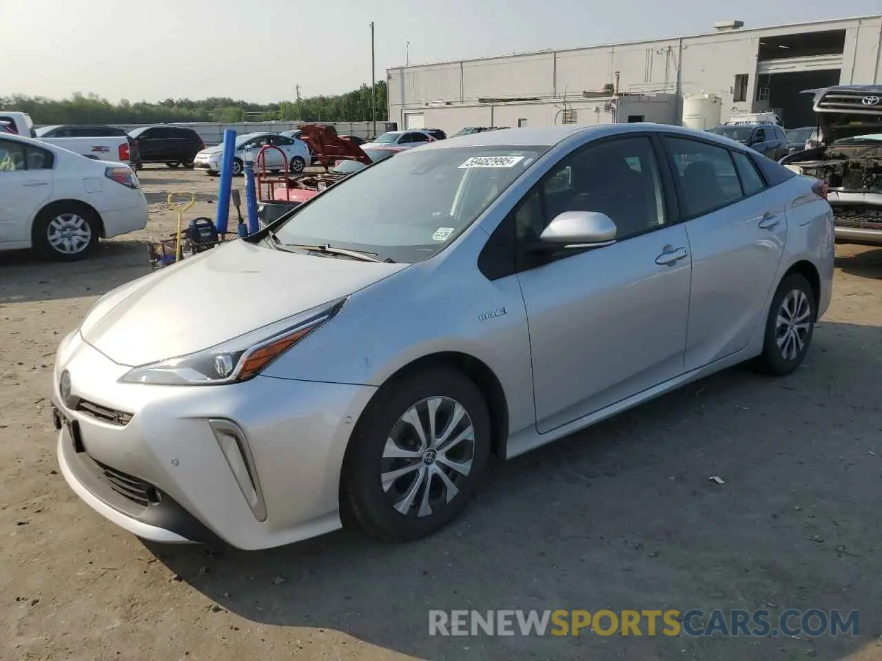 1 Photograph of a damaged car JTDL9MFU8M3030193 TOYOTA PRIUS 2021