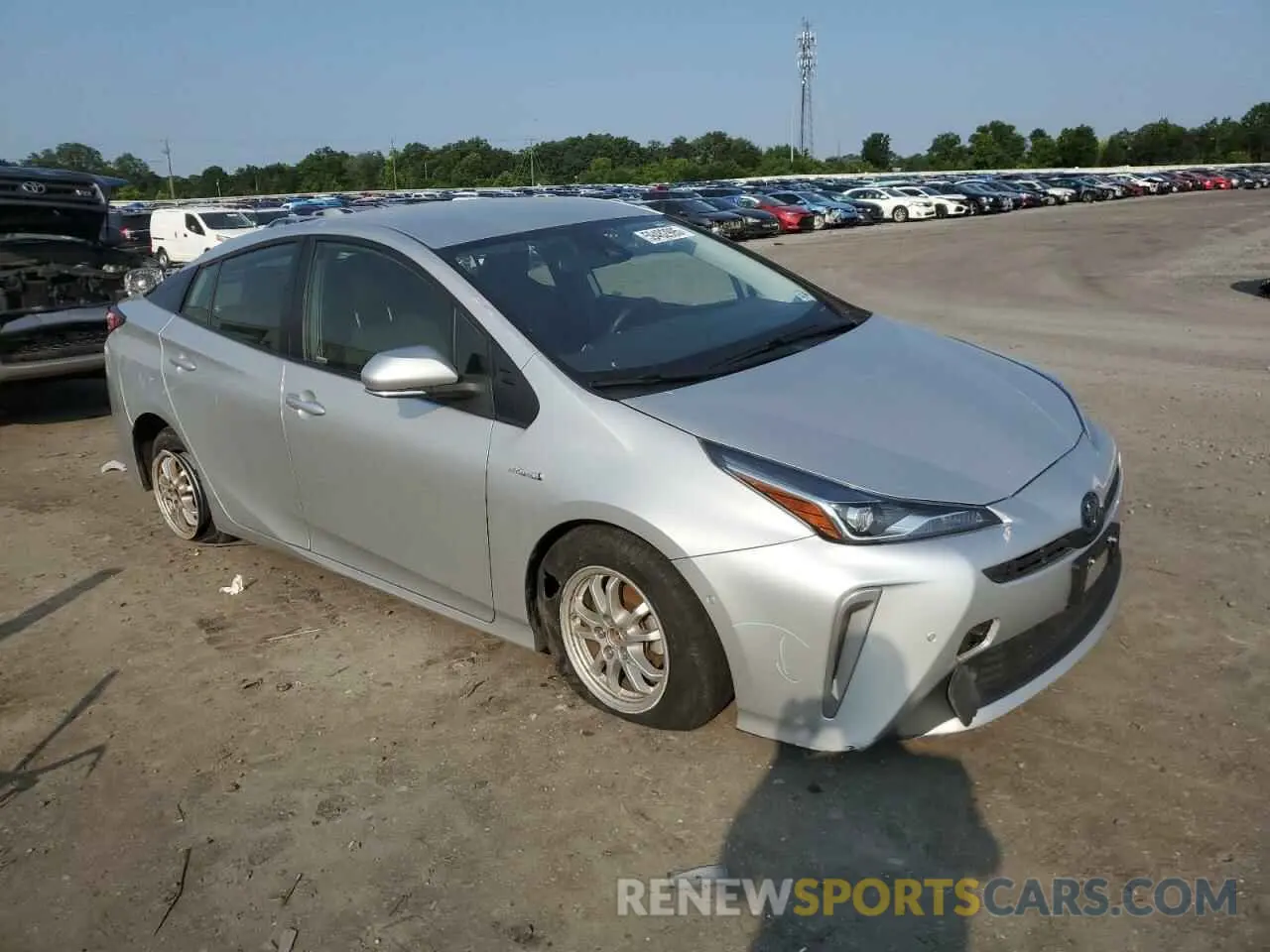 4 Photograph of a damaged car JTDL9MFU8M3030193 TOYOTA PRIUS 2021