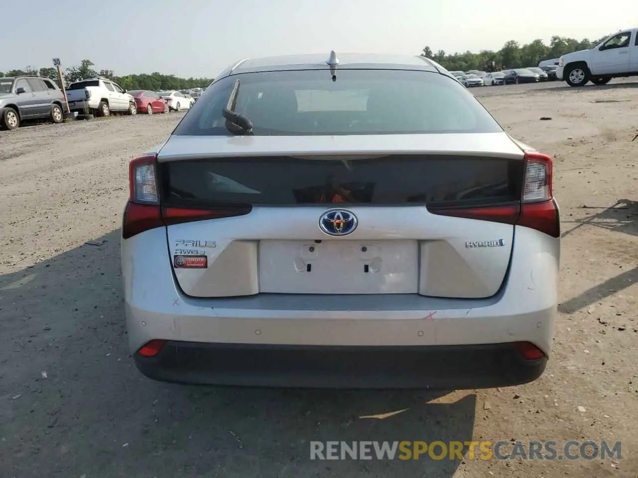6 Photograph of a damaged car JTDL9MFU8M3030193 TOYOTA PRIUS 2021