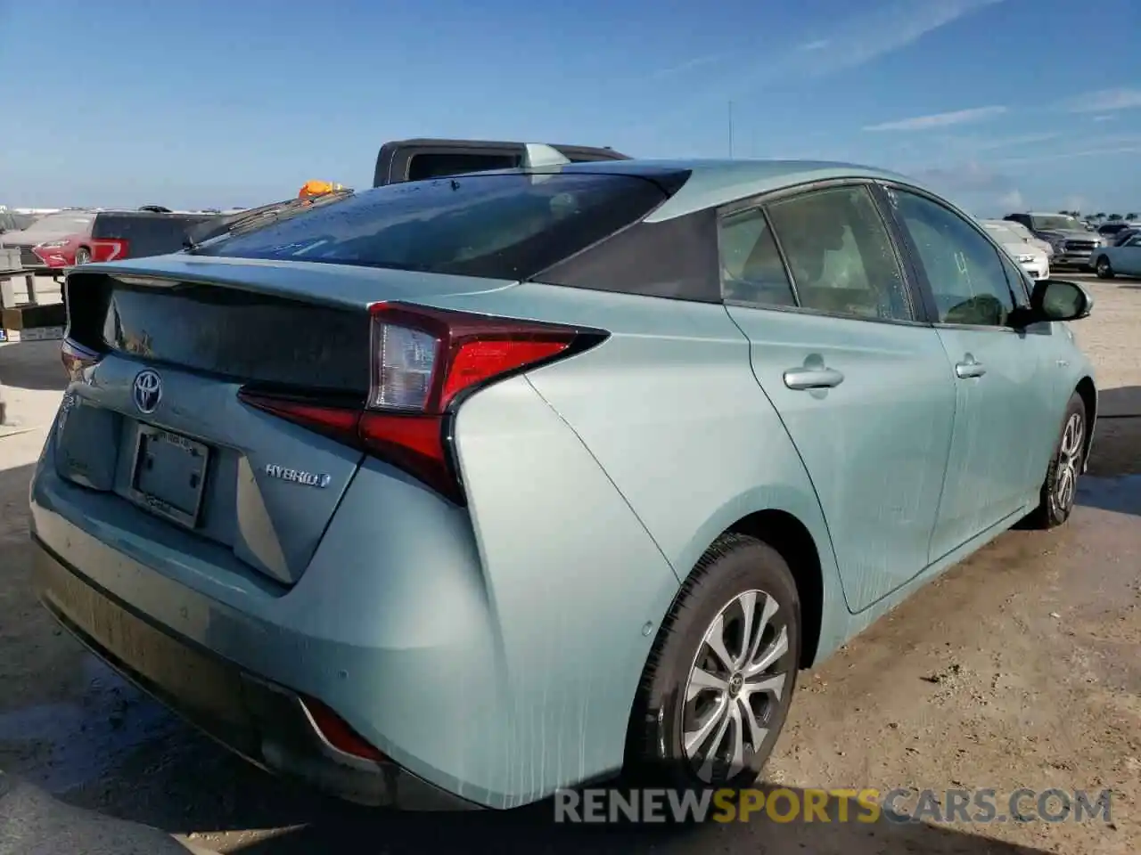 4 Photograph of a damaged car JTDL9MFU8M3030758 TOYOTA PRIUS 2021