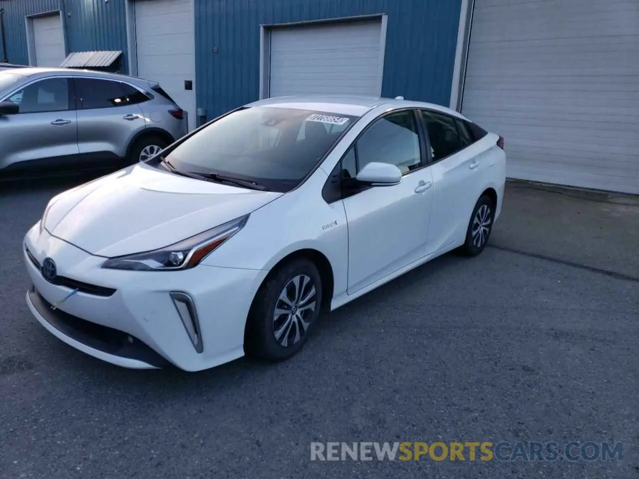 1 Photograph of a damaged car JTDL9MFU9M3030865 TOYOTA PRIUS 2021