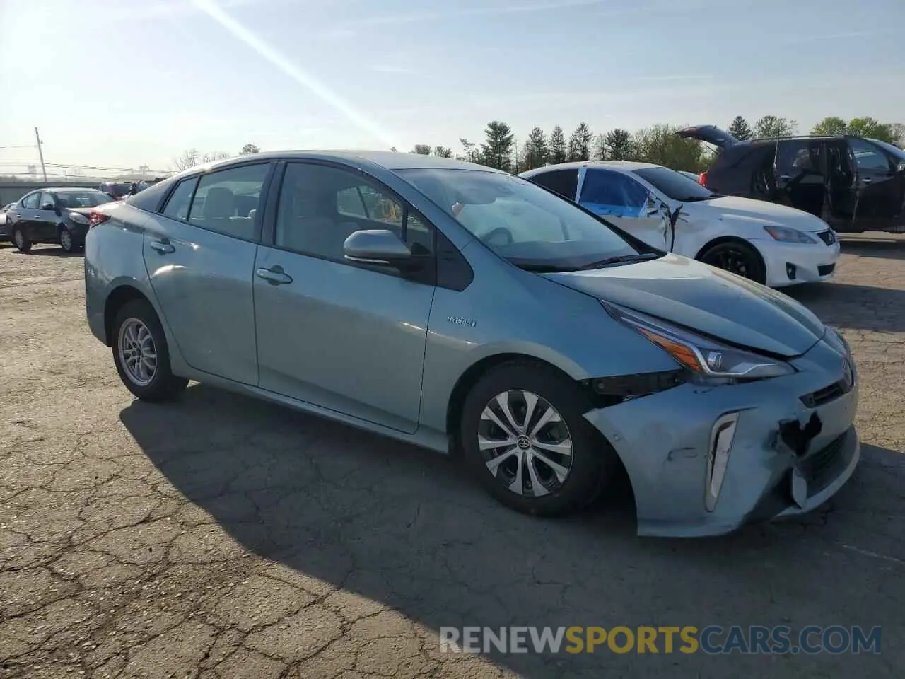 4 Photograph of a damaged car JTDL9MFUXM3024203 TOYOTA PRIUS 2021