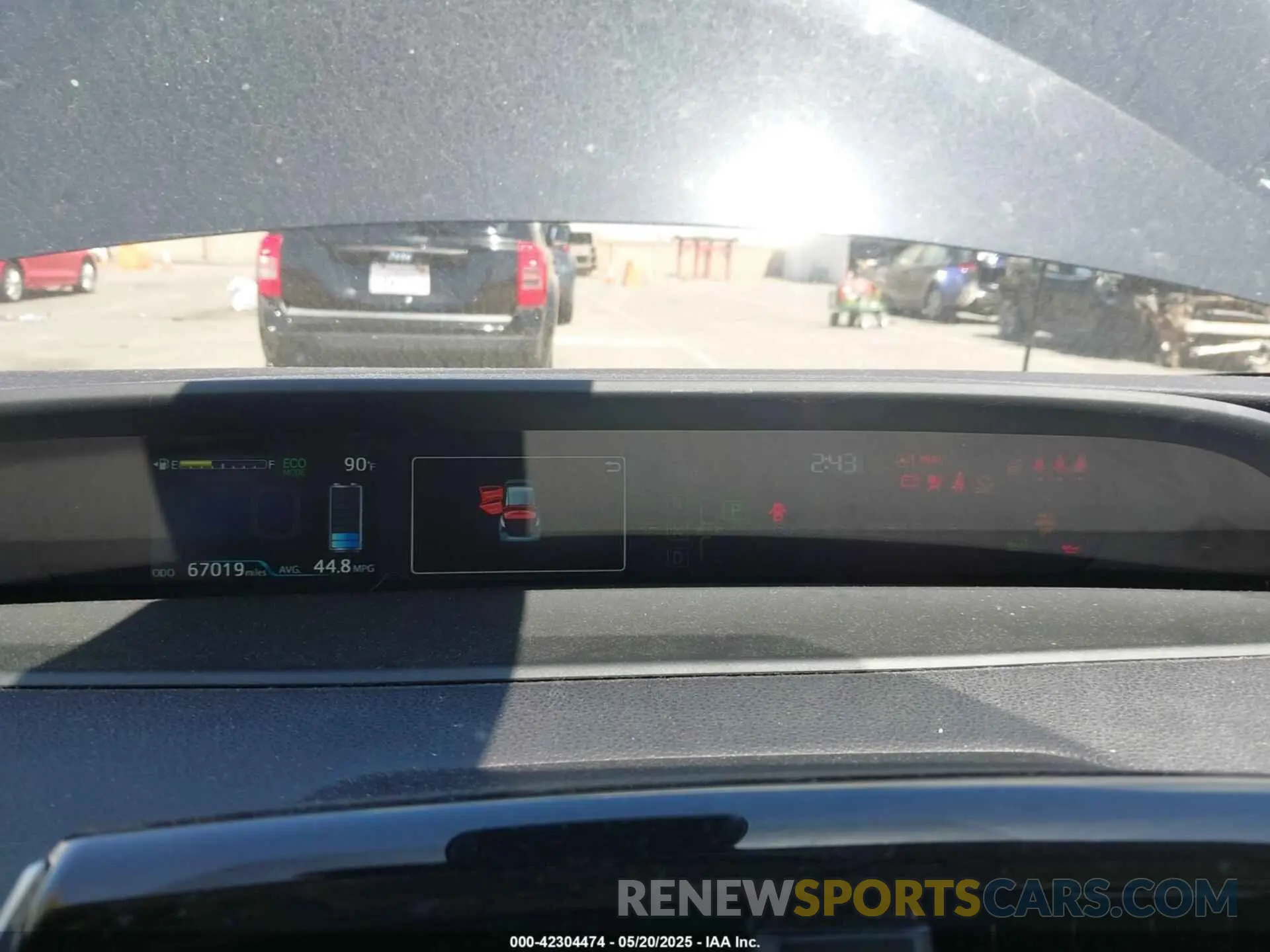 7 Photograph of a damaged car JTDL9MFUXM3024282 TOYOTA PRIUS 2021