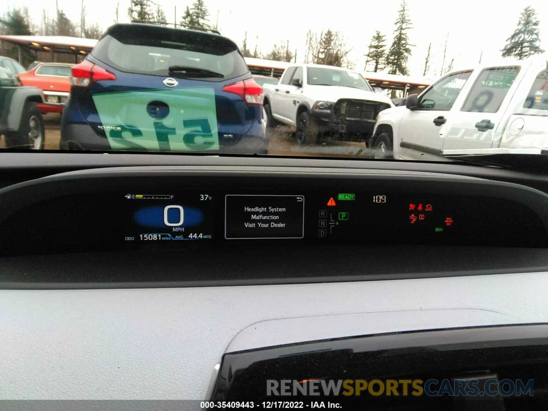 7 Photograph of a damaged car JTDL9MFUXM3024525 TOYOTA PRIUS 2021