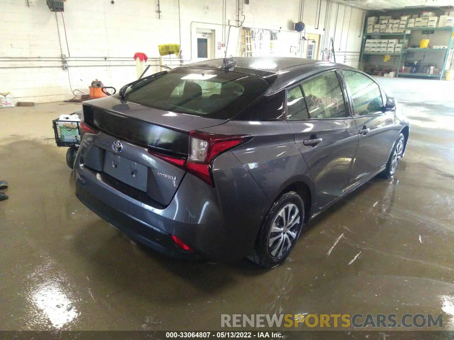 4 Photograph of a damaged car JTDL9MFUXM3024685 TOYOTA PRIUS 2021