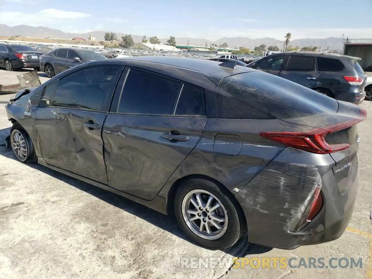 2 Photograph of a damaged car JTDKAMFP0N3201193 TOYOTA PRIUS 2022
