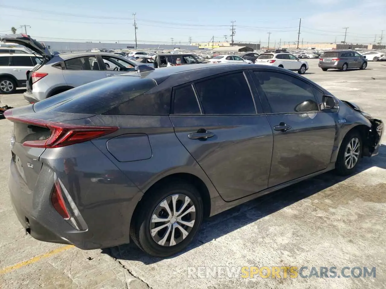 3 Photograph of a damaged car JTDKAMFP0N3201193 TOYOTA PRIUS 2022