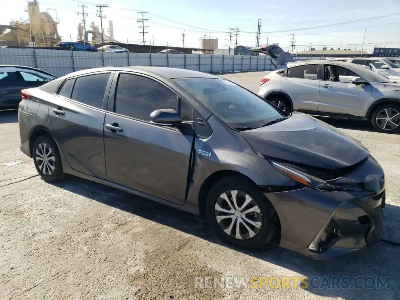 4 Photograph of a damaged car JTDKAMFP0N3201193 TOYOTA PRIUS 2022