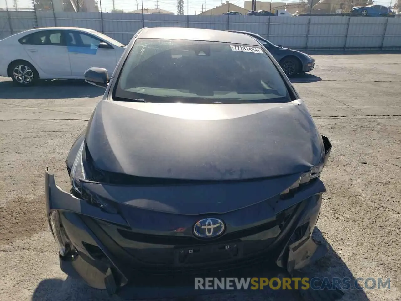 5 Photograph of a damaged car JTDKAMFP0N3201193 TOYOTA PRIUS 2022