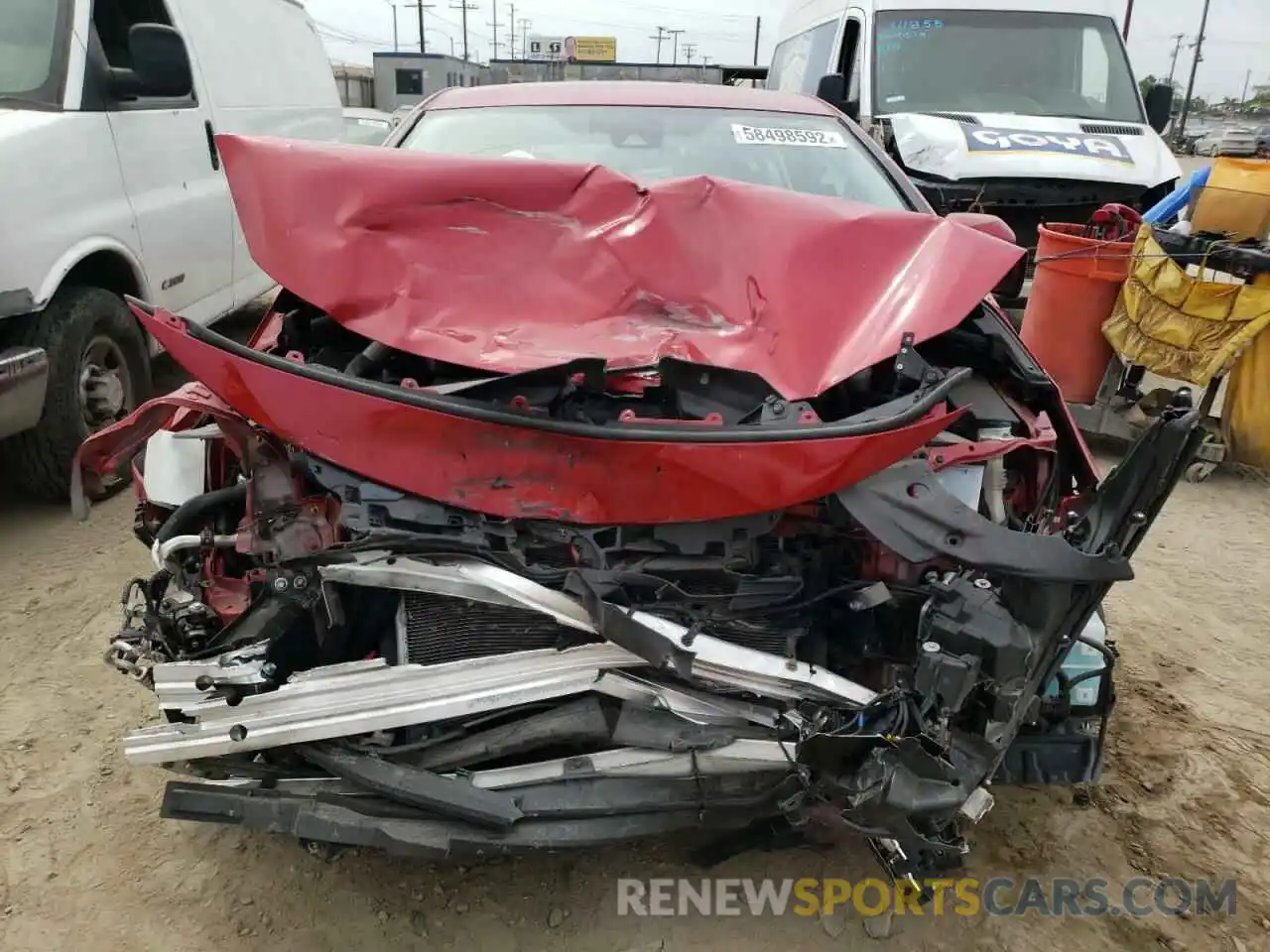 9 Photograph of a damaged car JTDKAMFP0N3204000 TOYOTA PRIUS 2022