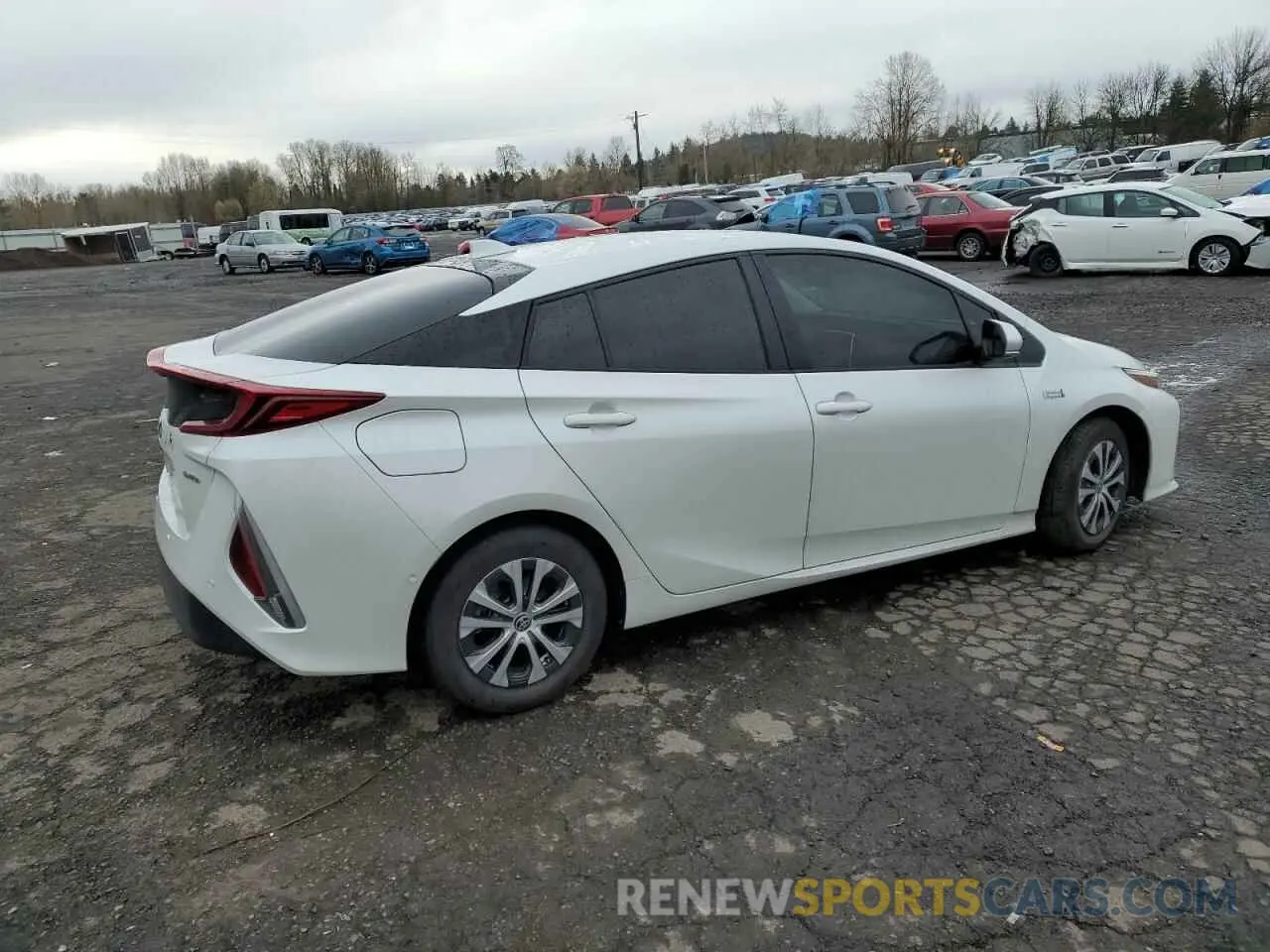 3 Photograph of a damaged car JTDKAMFP0N3205888 TOYOTA PRIUS 2022